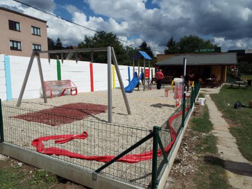 Rekonštrukcia detského ihriska na futbalovom ihrisku