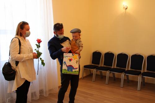 Slávnostné uvítanie detí do života obce Hôrky
