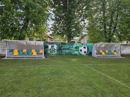 Nové striedačky v areáli OFK Hôrky